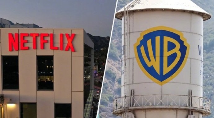 网飞以827亿美元收购华纳兄弟影业，以后哈利波特、权力的游戏、老友记、DC等IP以及HBO剧集都是网飞的了😮网飞以827亿美元收购华纳兄弟影业，以后哈利波特、权力的游戏、老友记、DC等IP以及HBO剧集都是网飞的了😮