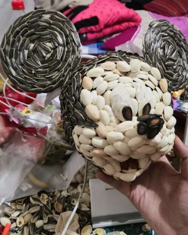 在家闲着无聊，拼个米老鼠在家闲着无聊，拼个米老鼠