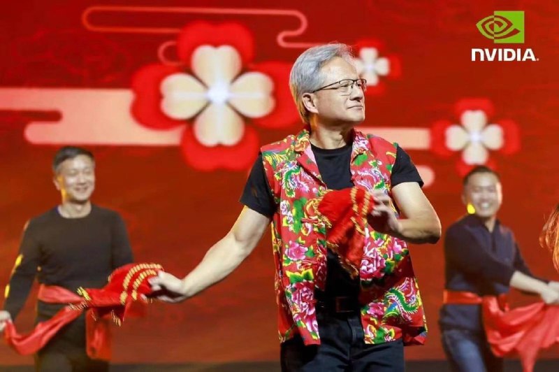 英伟达中国区年会，老黄献艺😁英伟达中国区年会，老黄献艺😁