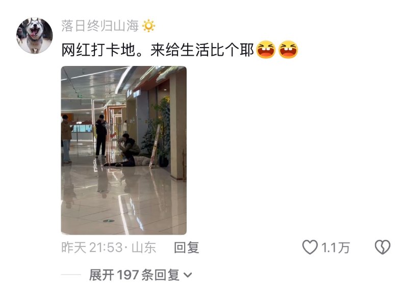 这地方已经成为网红打卡地了……😅这地方已经成为网红打卡地了……😅