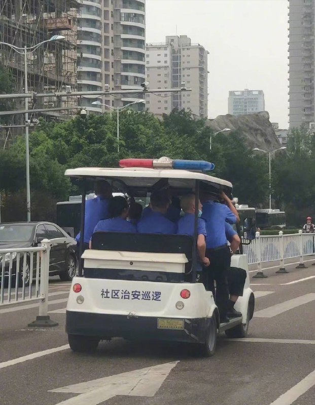 巡逻力度很大👍🏻
