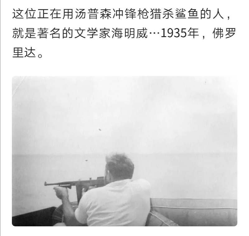 这位，真的是海明威...🤔