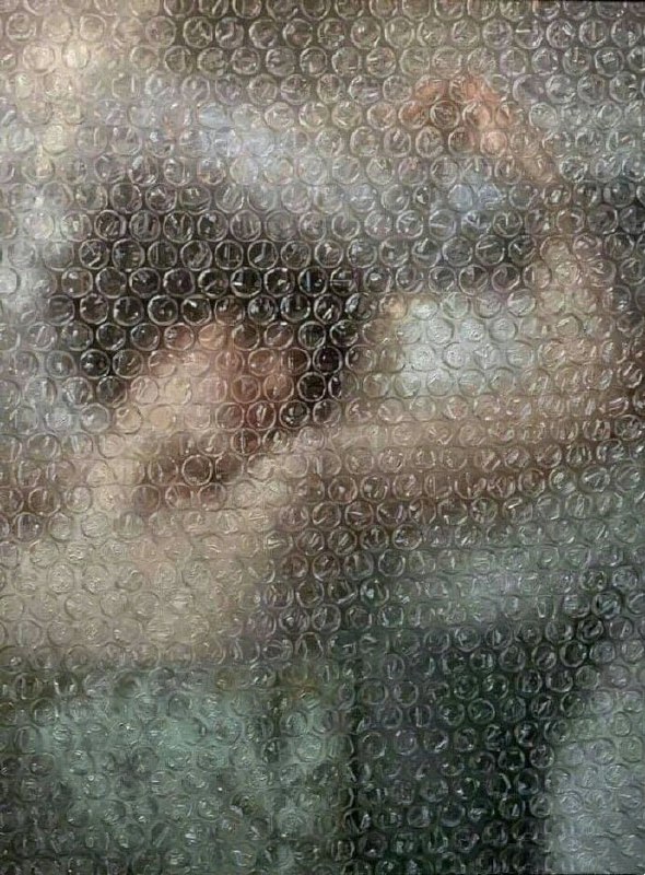 第一眼以为泡泡后面藏了一张画，看到最后彻底震惊了第一眼以为泡泡后面藏了一张画，看到最后彻底震惊了