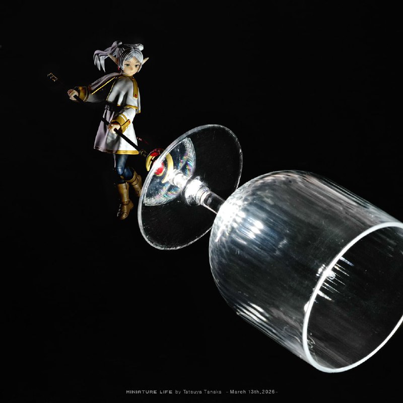 用玻璃餐具做芙莉莲的特效件😮用玻璃餐具做芙莉莲的特效件😮