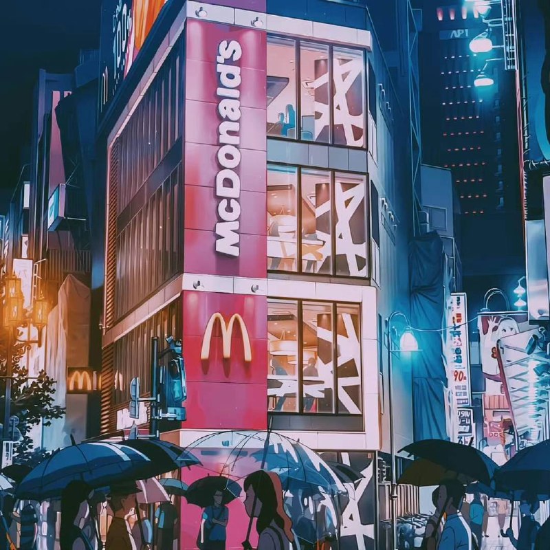 动漫里的麦当劳动漫里的麦当劳