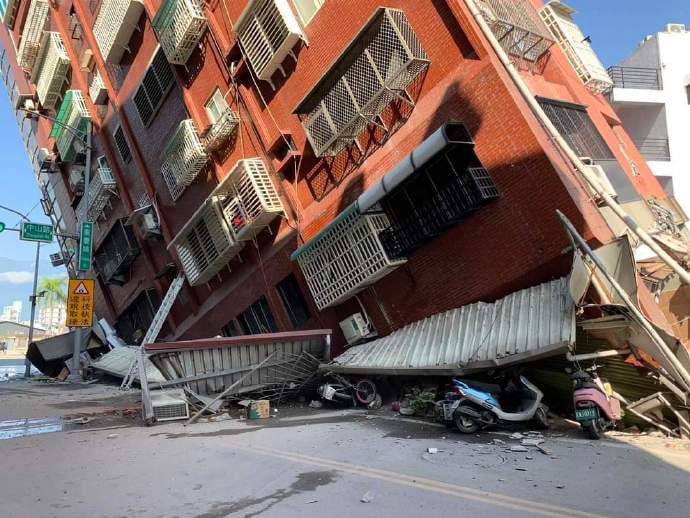 台湾花莲县海域7.3级地震今早，据中国地震台网正式测定