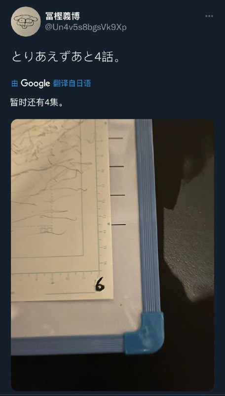 《#全职猎人》有望复刊，#富坚义博 开通推特官宣进度（可能是打麻将又输钱了吧……）