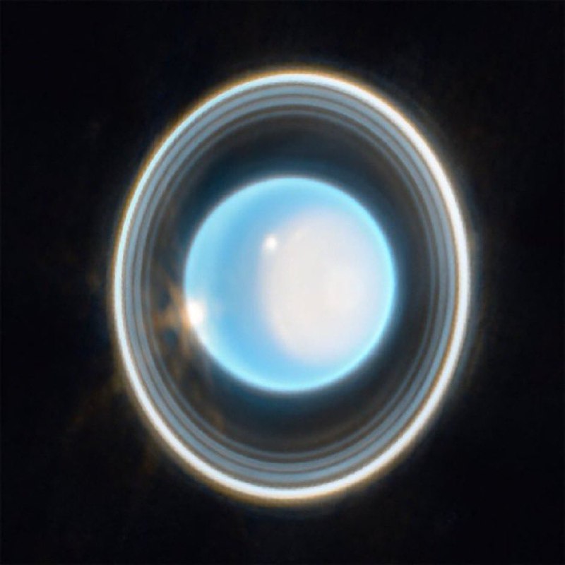 #NASA 韦布空间望远镜拍摄的太阳系四大气态巨行星，依次为木星、土星、天王星、海王星